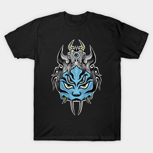 japanese monster sea T-Shirt by mizaarte